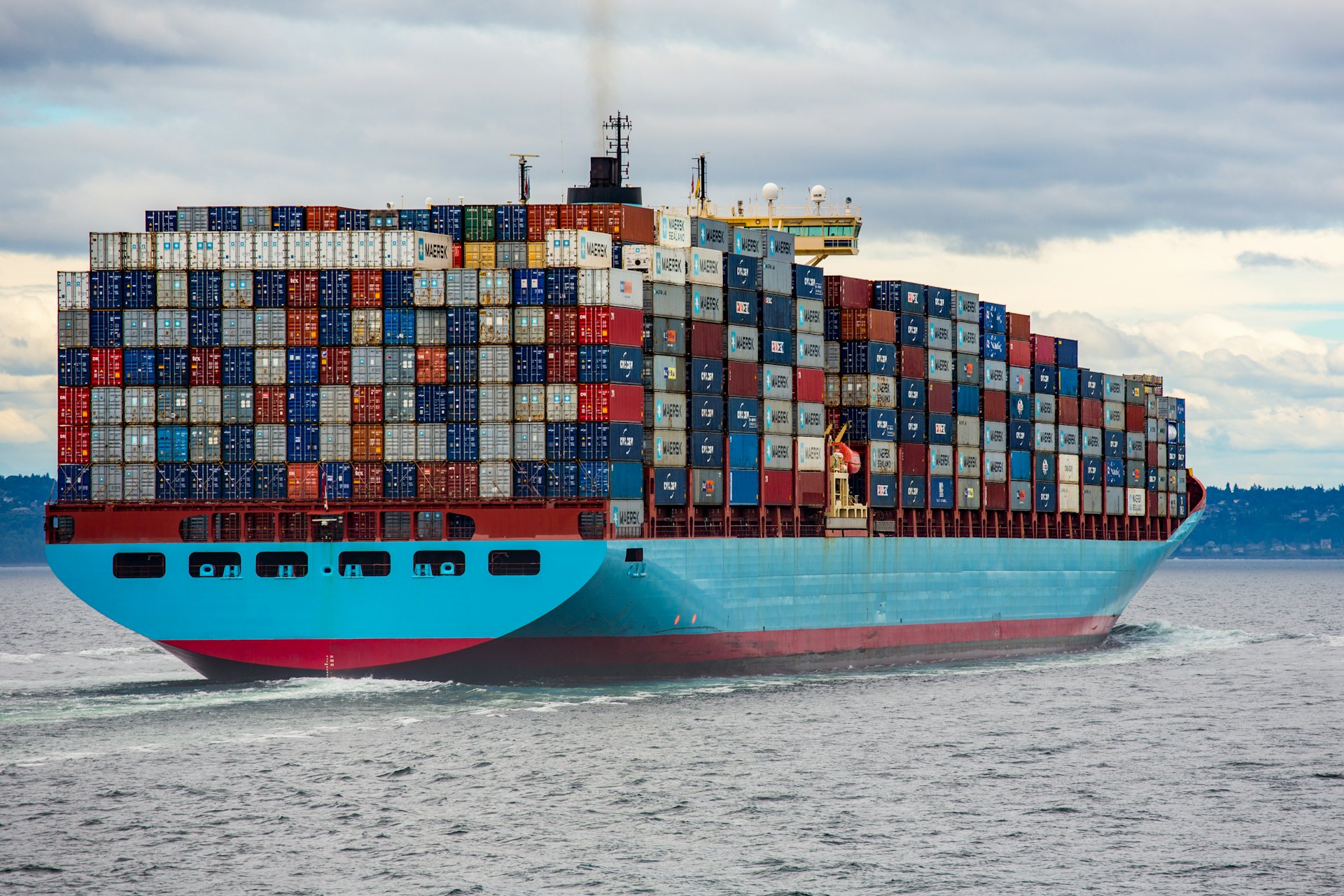 Container port at Felixstowe