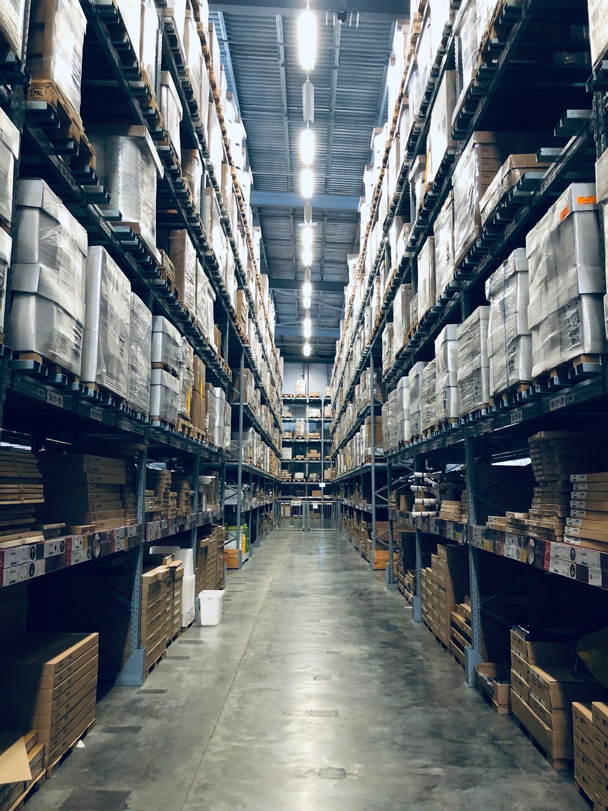 Bonded warehouse storage at Felixstowe